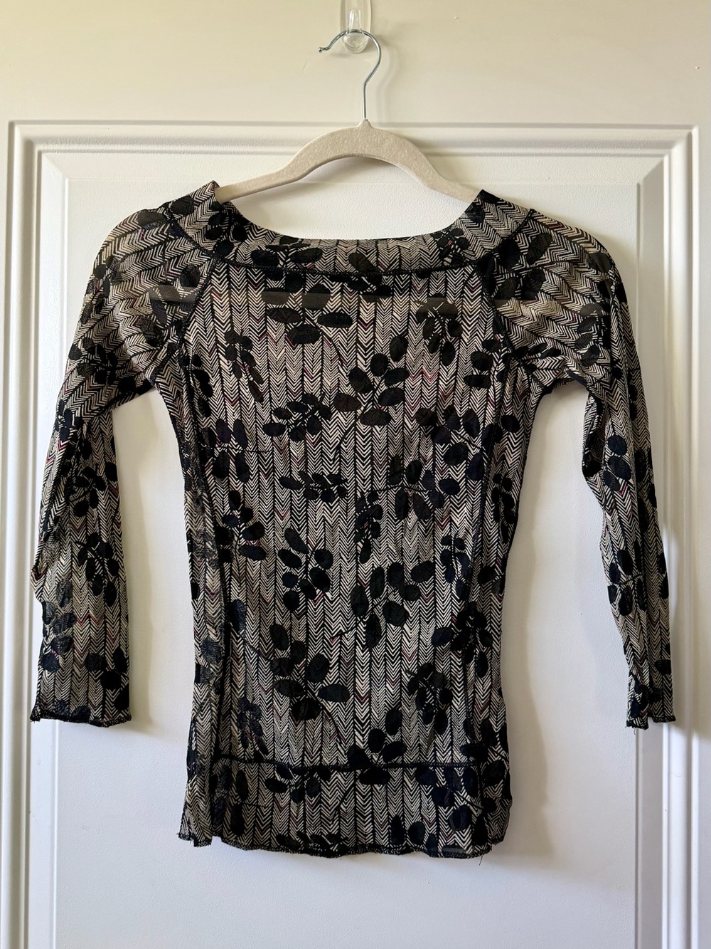 Y2K Sheer Blouse
